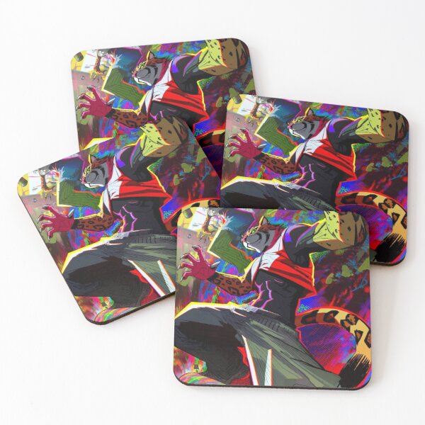 Item preview, Graffiti Cats in Neon Flight (V10) designed and sold by SabaMirzique.
