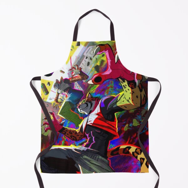 Item preview, Graffiti Cats in Neon Flight (V10) designed and sold by SabaMirzique.