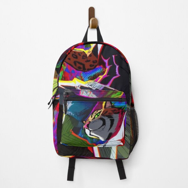 Item preview, Graffiti Cats in Neon Flight (V10) designed and sold by SabaMirzique.