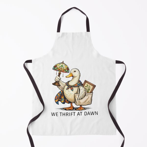 Item preview, We Thrift At Dawn Funny Goose designed and sold by ellapaintcoast.