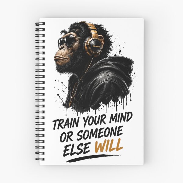Item preview, Train Your Mind Chimpanzee designed and sold by TCDesigne.