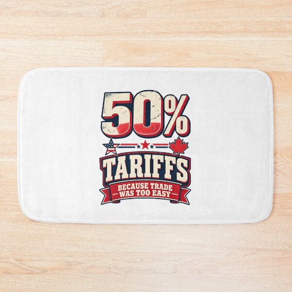 Item preview, 50% Tariffs American Eagle Maple Leaf USA Canada Trade War designed and sold by Souck12.