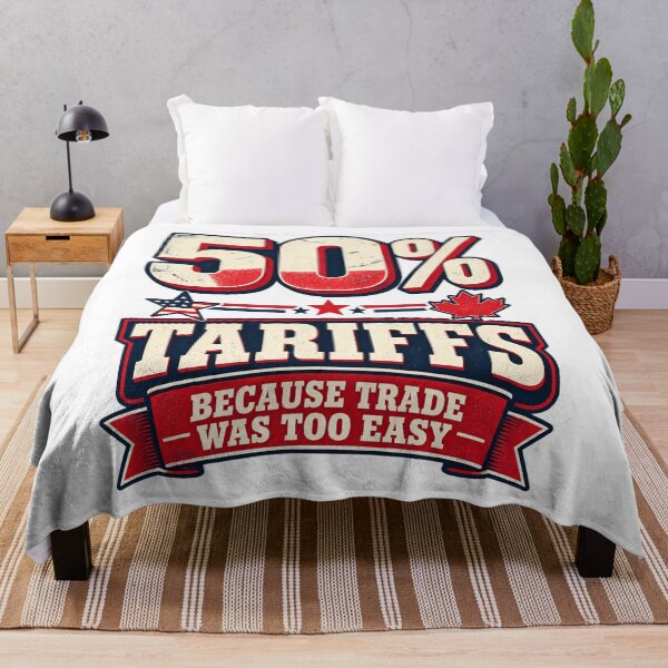 Item preview, 50% Tariffs American Eagle Maple Leaf USA Canada Trade War designed and sold by Souck12.