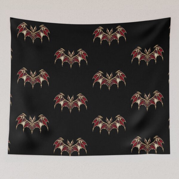 Item preview, Gothic Stained Glass Bat Emblem – Vamp Romantic Art designed and sold by Anyshca.