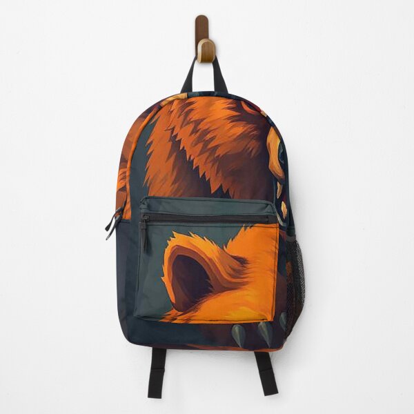 Item preview, Fierce Brown Bear Attack – Aggressive Red-Eyed Bear Portrait designed and sold by MFMart.