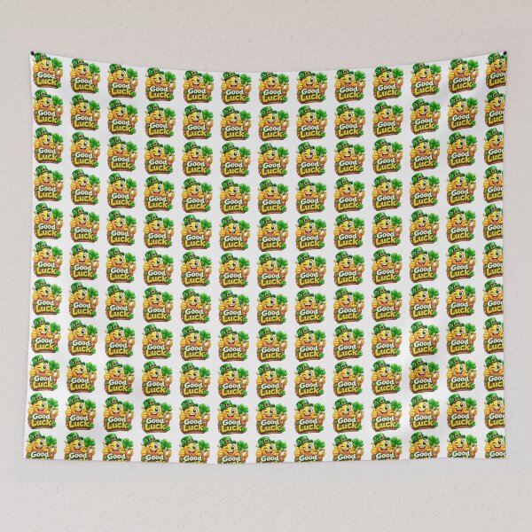 Item preview, Good Luck 3D Emoji Lucky Clover Smiley designed and sold by MR4me.