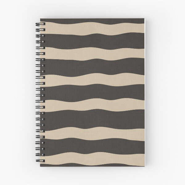 Item preview, Black Cream Wavy Stripes designed and sold by LifeWithStyle Store.