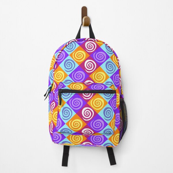 Item preview, Multicoloured swirls on diamonds designed and sold by Em-colour.