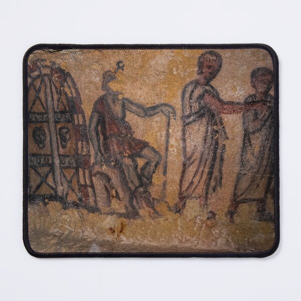Item preview, Etruscan psychopomp guards gates to the Underworld designed and sold by TerryKerrImages.