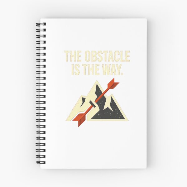 Item preview, The Obstacle Is The Way Minimalist Stoic Philosophy designed and sold by Octaner.