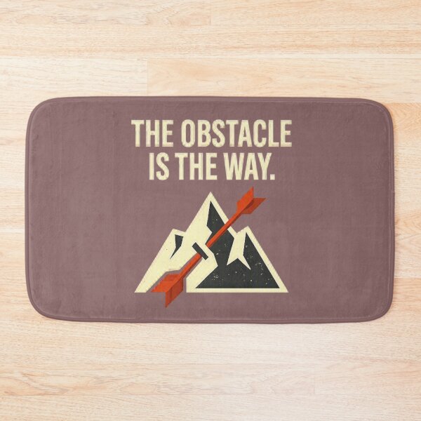 Item preview, The Obstacle Is The Way Minimalist Stoic Philosophy designed and sold by Octaner.