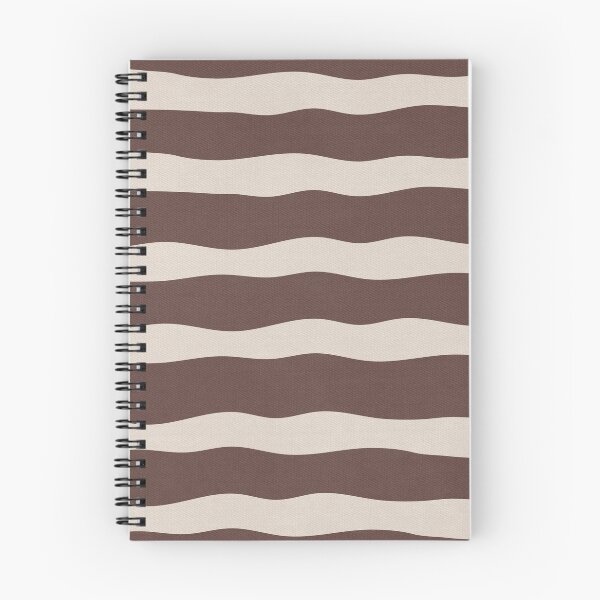 Item preview, Mocha Blush Wavy Stripes designed and sold by LifeWithStyle Store.