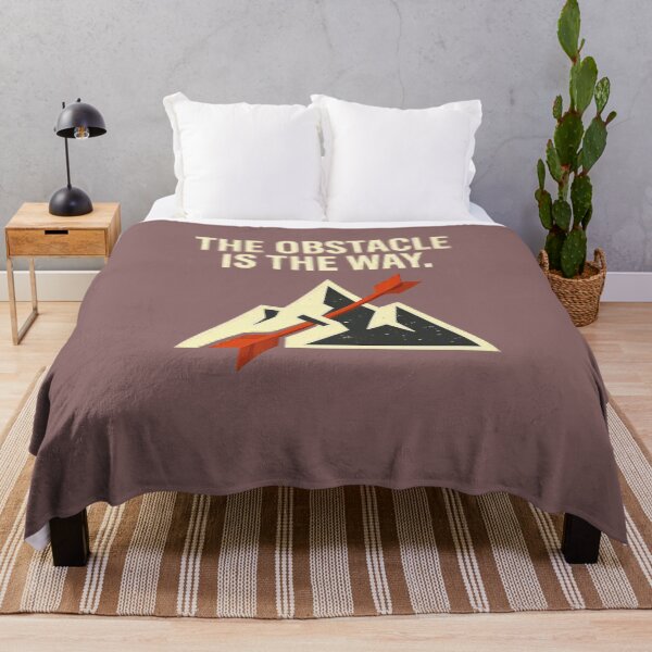 Item preview, The Obstacle Is The Way Minimalist Stoic Philosophy designed and sold by Octaner.