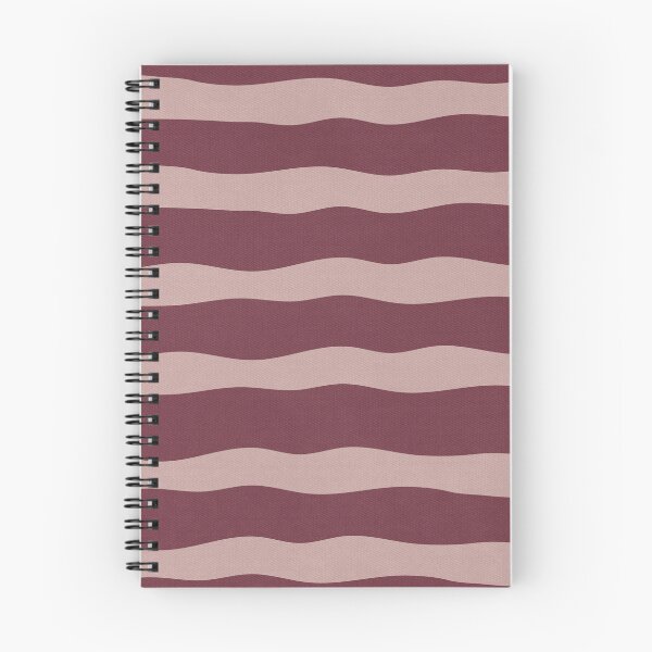 Item preview, Burgundy Wavy Stripes designed and sold by LifeWithStyle Store.