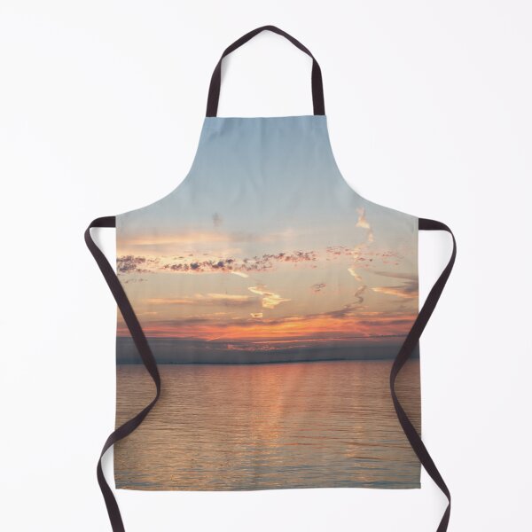 Item preview, Oceanside Sunset with Delicate Wispy Cloud Streaks designed and sold by Georgia Mizuleva.