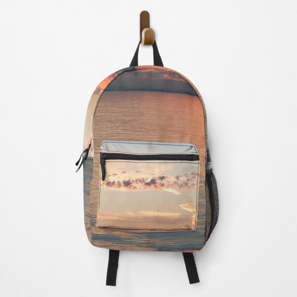 Item preview, Oceanside Sunset with Delicate Wispy Cloud Streaks designed and sold by Georgia Mizuleva.