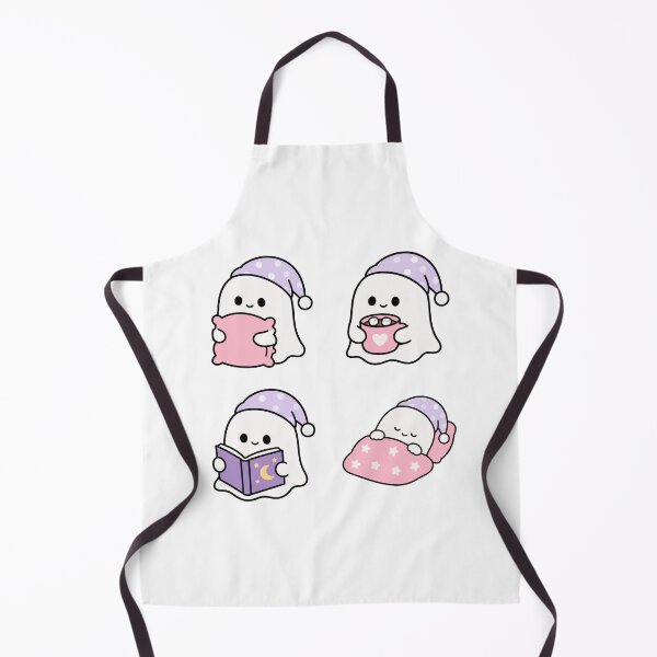 Item preview, Sleepy Ghost Bedtime – Cute Kawaii Cartoon designed and sold by Moffyuniverse.
