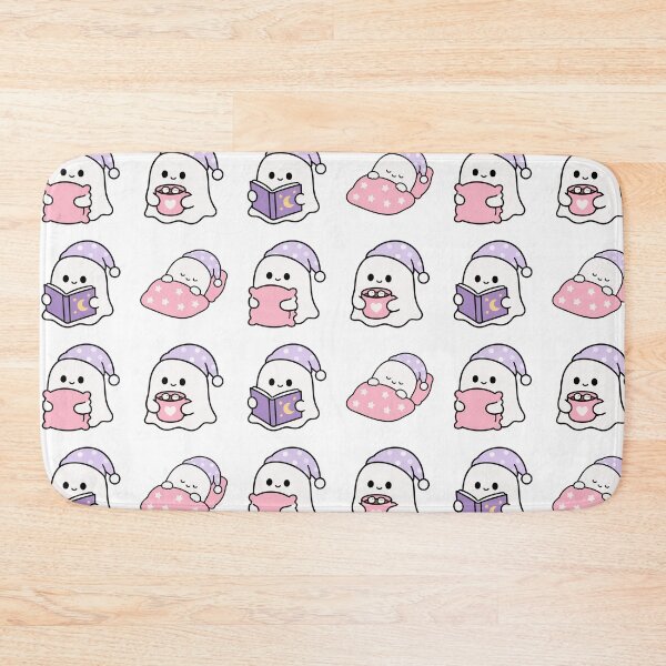 Item preview, Sleepy Ghost Bedtime – Cute Kawaii Cartoon designed and sold by Moffyuniverse.