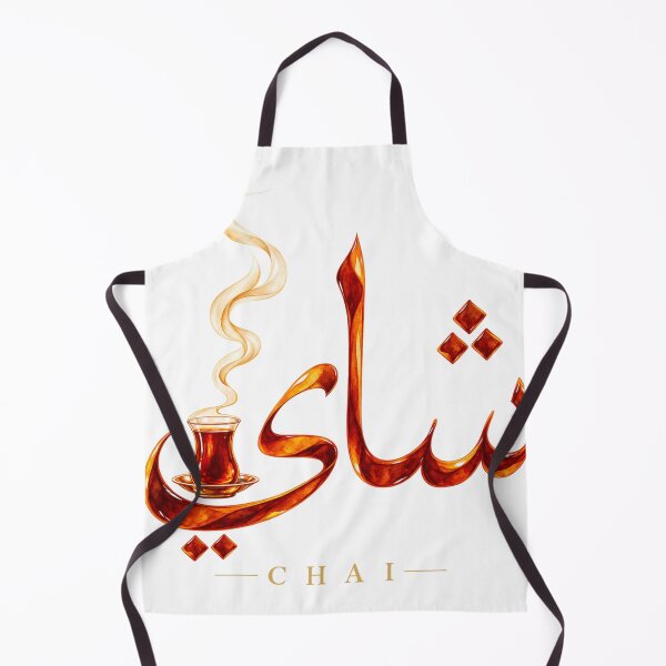 Item preview, Shay Arabic Calligraphy Chai Tea Lover Gift designed and sold by ys96.