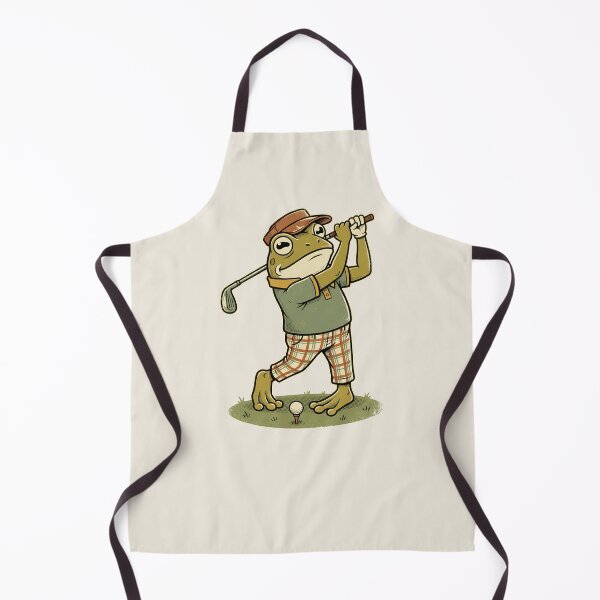 Item preview, Frog Golfer – Vintage Golf designed and sold by ODIMGT.