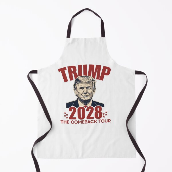 Item preview, Trump 2028 Politics Never Retires designed and sold by Souck12.