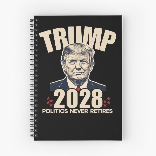 Item preview, Trump 2028 Politics Never Retires designed and sold by Souck12.