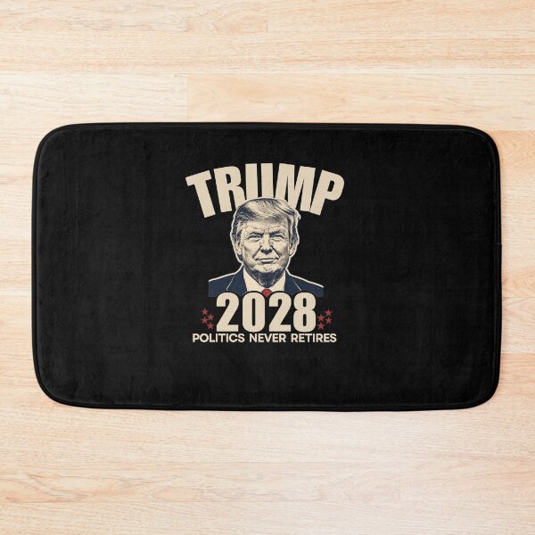 Item preview, Trump 2028 Politics Never Retires designed and sold by Souck12.