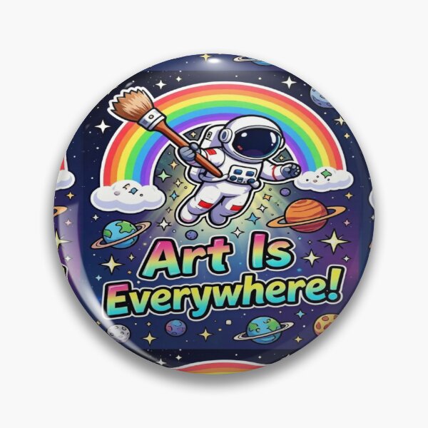 Item preview, Astro Artistic Motivational Quote ART IS EVERYWHERE! designed and sold by Giulivo Store Graphic.