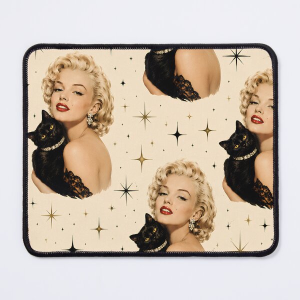 Item preview, Retro Vintage Cat & Lady | Nostalgic Cat Lover Aesthetic designed and sold by flowerpower999.