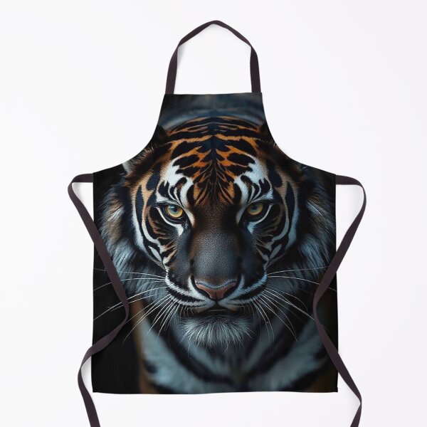 Item preview, Majestic Tiger Close-Up – Intense Realistic Tiger Portrait designed and sold by MFMart.