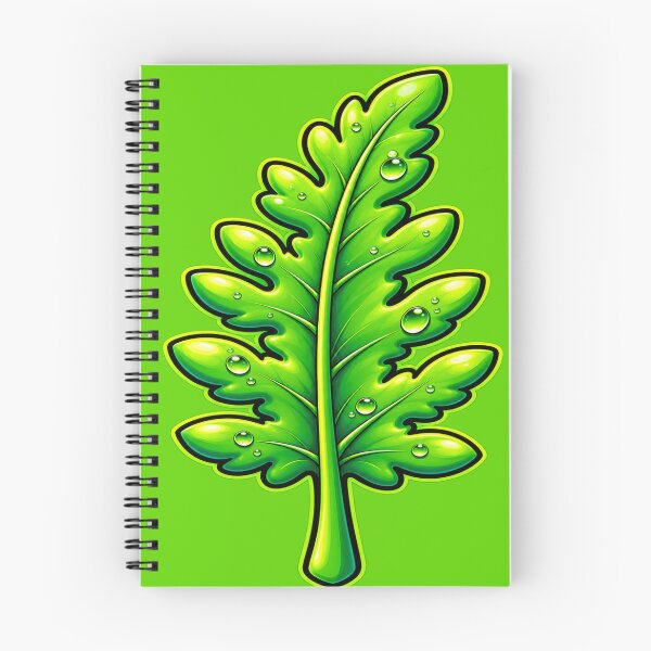 Item preview, Neon Green Dewdrop Leaf Botanical Art designed and sold by Hari Arts.