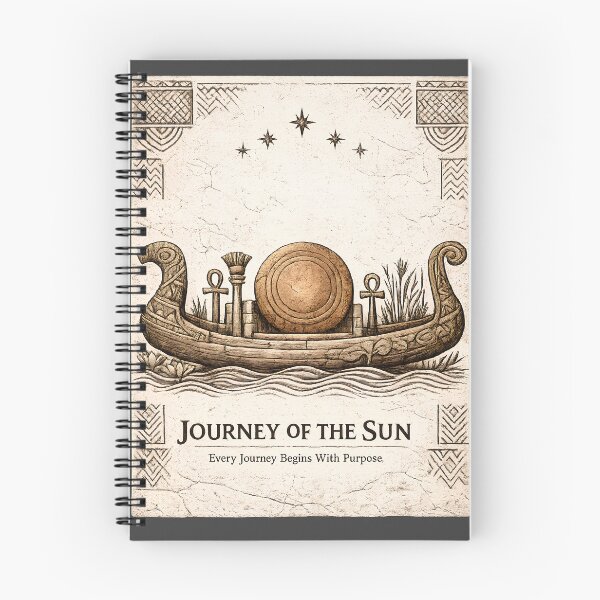 Item preview, Journey of the Sun | Solar Barque | Ancient Africa  designed and sold by 'VARI'.