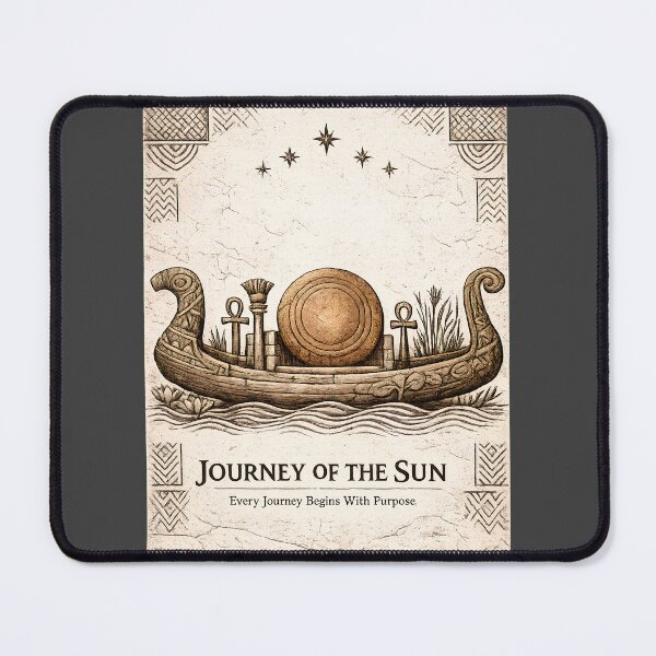 Item preview, Journey of the Sun | Solar Barque | Ancient Africa  designed and sold by 'VARI'.