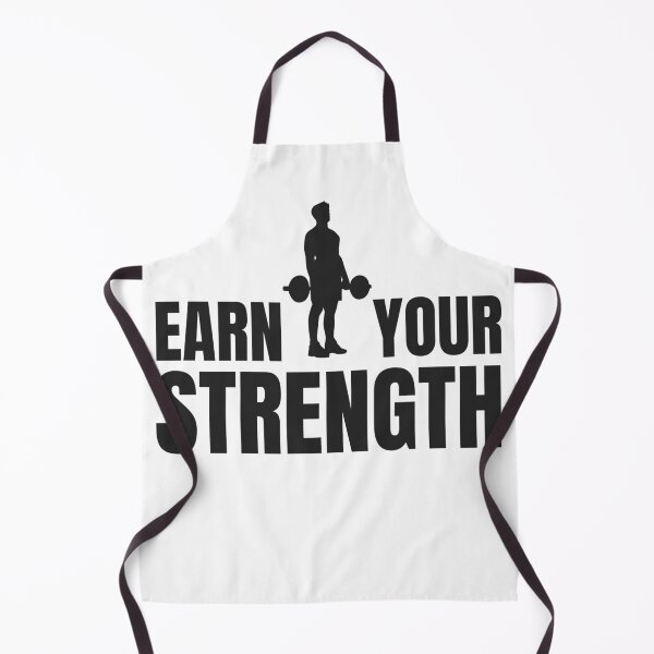 Item preview, Earn Your Strength – Gym Motivation designed and sold by RisticCEO.