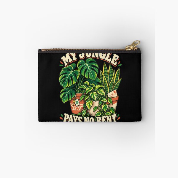 Item preview, My Jungle Pays No Rent – Funny Houseplant Lover designed and sold by FreshPixelArt.