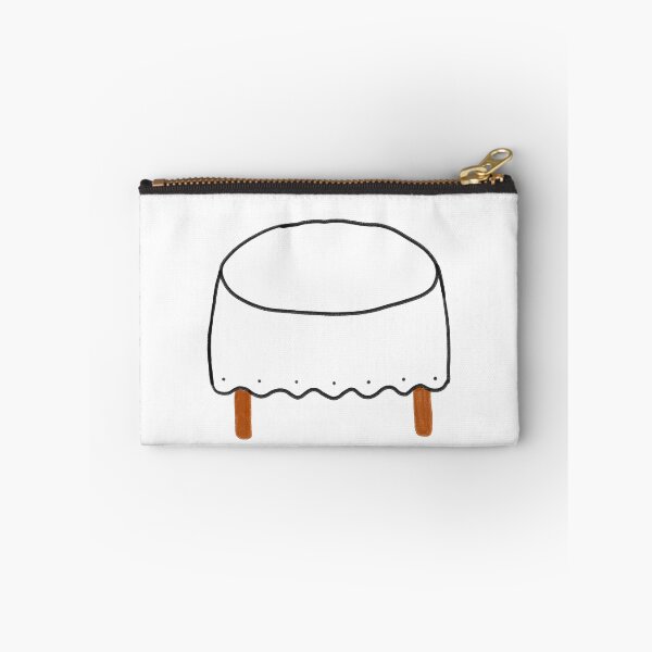 Item preview, Minimalist Scalloped Edge Wooden Table designed and sold by raun.draw.