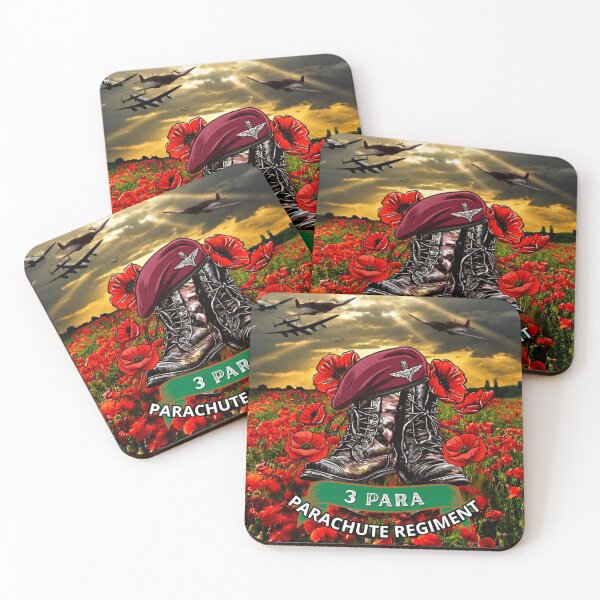 Item preview, 3 Para Parachute Regiment Beret on Boots Remembrance designed and sold by Bootneckstore.
