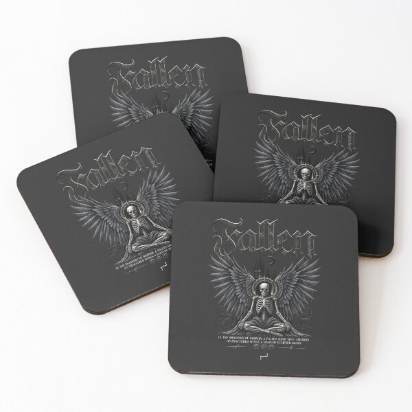 Item preview, Fallen Angel Skeleton – Gothic Dark Fantasy Wings designed and sold by Musamem  Designs.