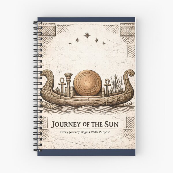 Item preview, Journey of the Sun | Solar Barque | Ancient Africa  designed and sold by 'VARI'.