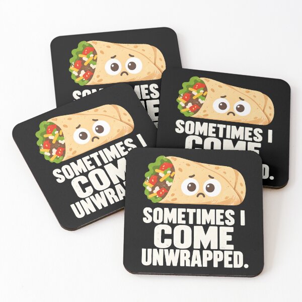 Item preview, Burrito Coming Unwrapped designed and sold by ChocoMellowCo.