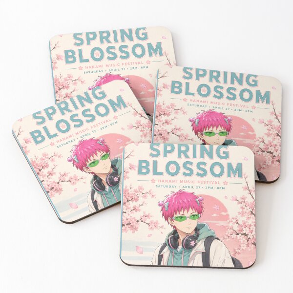 Item preview, Japanese Cherry Blossom Anime - Spring Blossom Music Festival Style designed and sold by Alfred-Taylor.