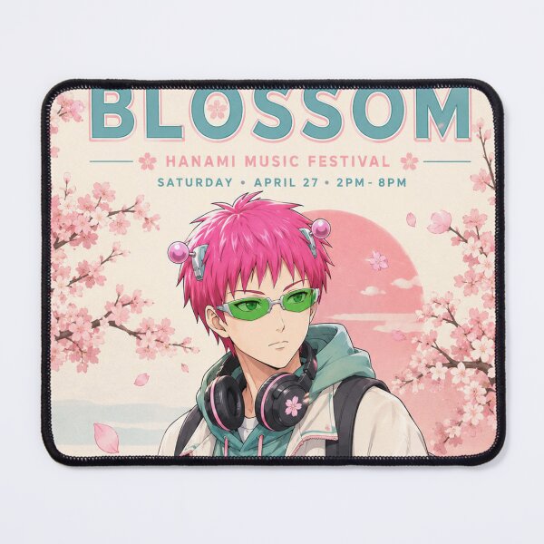 Item preview, Japanese Cherry Blossom Anime - Spring Blossom Music Festival Style designed and sold by Alfred-Taylor.
