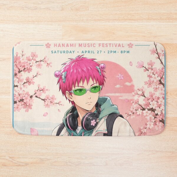 Item preview, Japanese Cherry Blossom Anime - Spring Blossom Music Festival Style designed and sold by Alfred-Taylor.