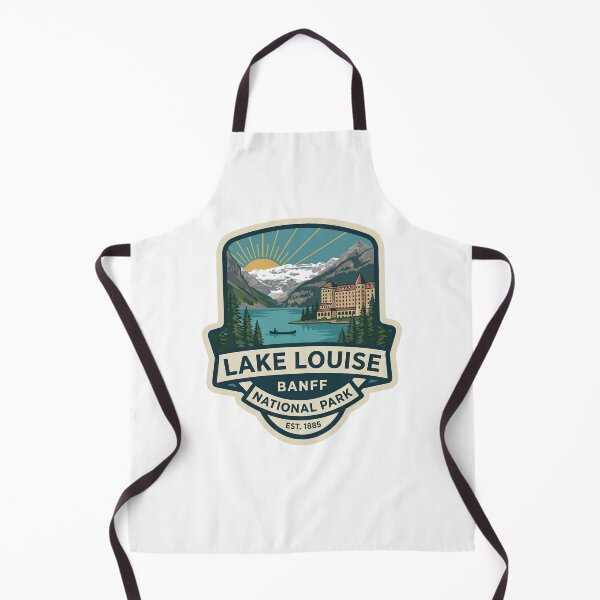Item preview, Lake Louise Banff National Park Canada Vintage Mountain Badge designed and sold by LittleArij.