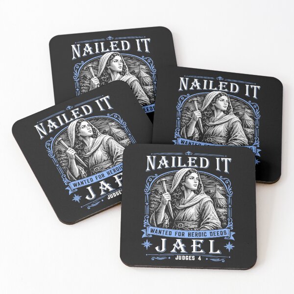 Item preview, Jael Nailed It 1200 BC Biblical Hero Christian  designed and sold by ellapaintcoast.