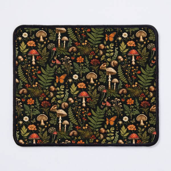 Item preview, Hippie Mushroom | Groovy Psychedelic Boho Nature Art designed and sold by flowerpower999.