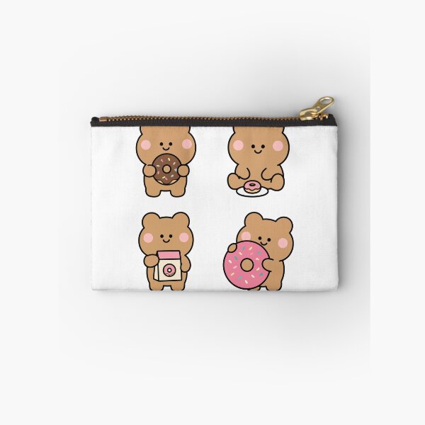 Item preview, Brown Bear Donuts – Cute Kawaii Cartoon designed and sold by Moffyuniverse.