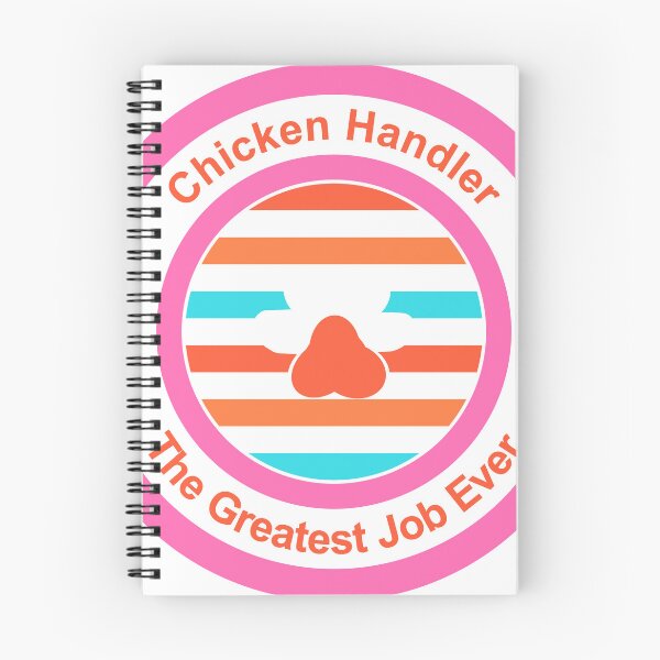 Item preview, Chicken Handler The Greatest Job Ever designed and sold by TheIconSmith.