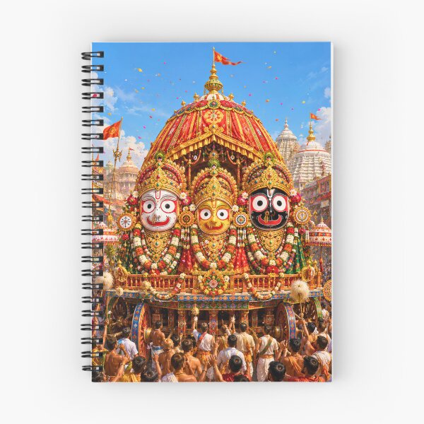 Item preview, The Sacred Triad – Lord Jagannath Devotional designed and sold by Homyar.