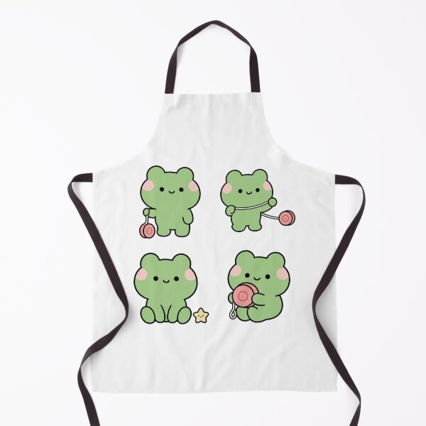 Item preview, Green Frog Headphones Music – Cute Kawaii Cartoon designed and sold by Moffyuniverse.